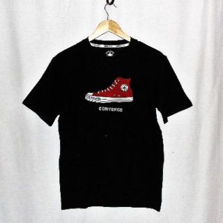 コンバース(CONVERSE)の新品タグ付き！コンバース CONVERSE半袖Tシャツ カーペット刺繍 M　男女(Tシャツ/カットソー(半袖/袖なし))