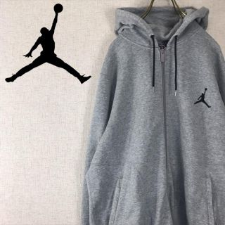 ナイキ(NIKE)のNIKE AIR JORDAN フルジップパーカー スウェット ビッグシルエット(パーカー)