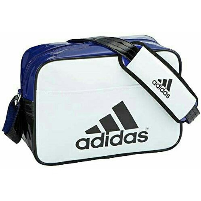 adidas - アディダスadidasエナメルショルダーバッグSの通販 by あー