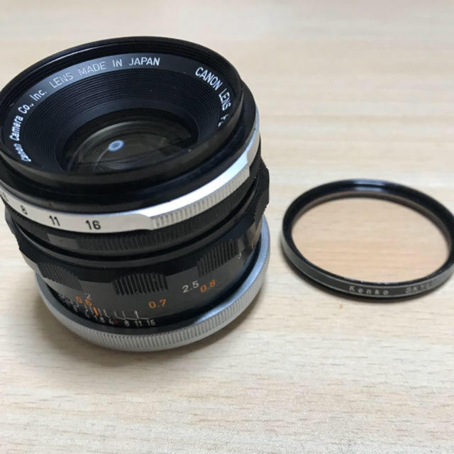 Canon(キヤノン)のCanon オールドレンズ 1:1.8 スマホ/家電/カメラのカメラ(レンズ(単焦点))の商品写真