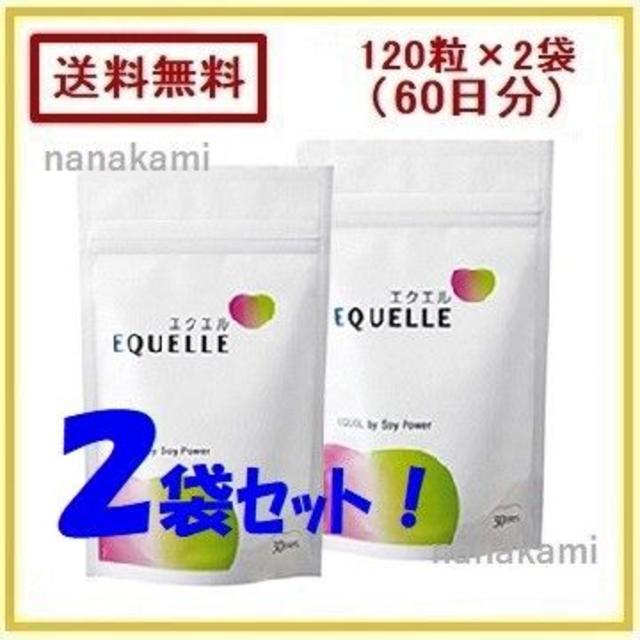 新品・送料無料 2袋セット（60日分）エクエル　パウチ　大塚製薬