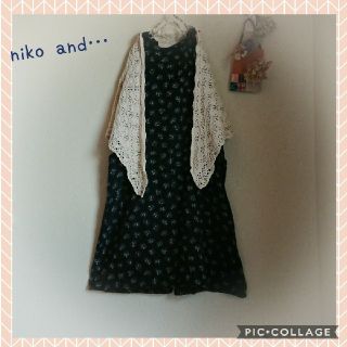 ニコアンド(niko and...)の【なあ141様専用】最終値下げ▽niko and…◆小花柄ワンピース(ひざ丈ワンピース)