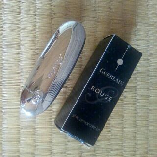 ゲラン(GUERLAIN)のGUERLAIN RUGUE　ゲラン　鏡付きケース & 口紅(口紅)