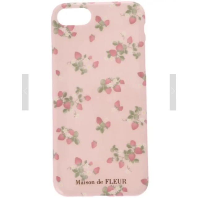 Maison de FLEUR - 新品レア♡ストロベリープリントiPhone7/8ケース♡メゾンドフルールの通販 by まめひめ♡|メゾンドフルールならラクマ