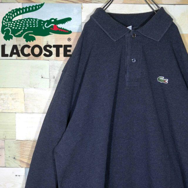 LACOSTE(ラコステ)の古着 ラコステ ワンポイント ロゴ ポロシャツ 長袖 メンズのトップス(ポロシャツ)の商品写真