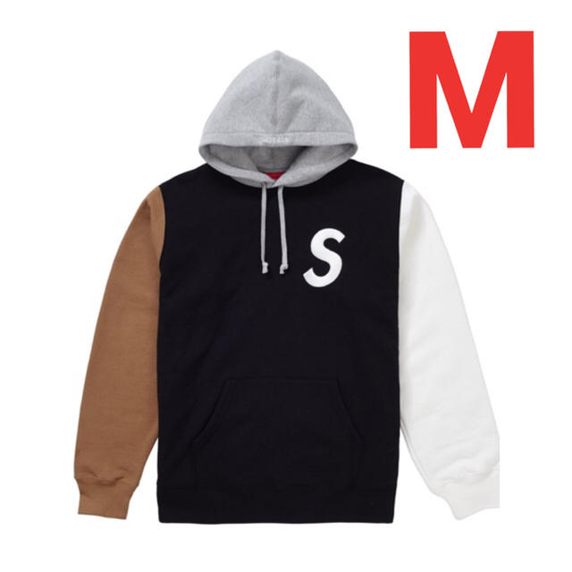 トップスS Logo Colorblocked Hooded Sweatshirt