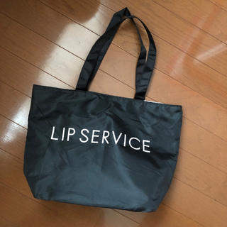 リップサービス(LIP SERVICE)のリップサービス♡リバーシブルトートバッグ(トートバッグ)