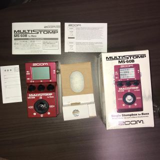 ズーム(Zoom)のzoom ms-60b(ベースエフェクター)