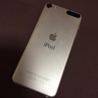 アイポッドタッチ(iPod touch)のiPod touch 第6世代 ゴールド 32GB(ポータブルプレーヤー)