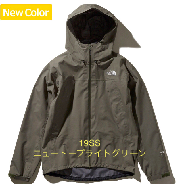 THE NORTH FACE(ザノースフェイス)の19SS クライムライトジャケット ニュートープライトグリーン メンズライク メンズのジャケット/アウター(マウンテンパーカー)の商品写真