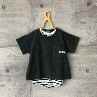 ブランシェス(Branshes)のBRANSHES    半袖×タンクトップ  2点セット  100(Tシャツ/カットソー)