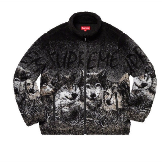 Supreme(シュプリーム)の送料込み Sサイズ Supreme Wolf Fleece Jacket メンズのジャケット/アウター(その他)の商品写真