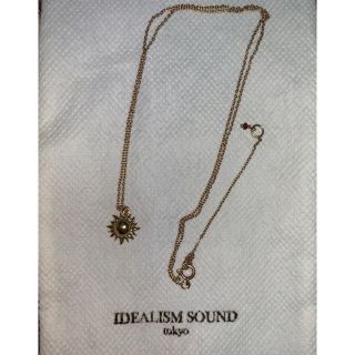 IDEALISM SOUND 18金 ネックレス  SUN 太陽(ブレスレット)