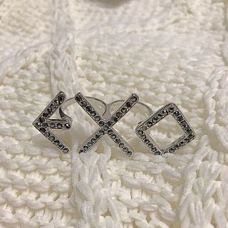 エクソ(EXO)のEXO 2連リング💍(K-POP/アジア)