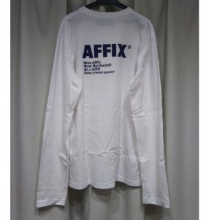 【Lサイズ】affix 18AW ロングTシャツ 美品(Tシャツ/カットソー(七分/長袖))