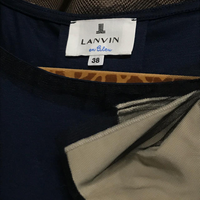 LANVIN en Bleu - ランバンオンブルー リボン トップス