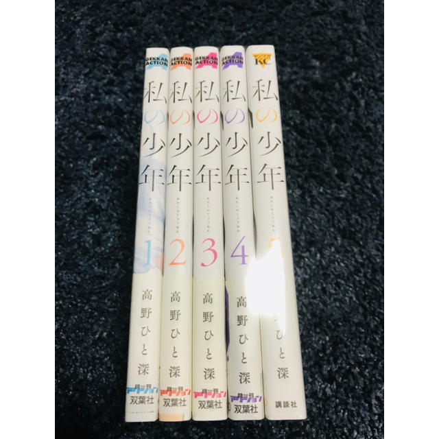 講談社(コウダンシャ)の【全巻】私の少年  1巻 5巻青夏 高野ひと深 エンタメ/ホビーの漫画(全巻セット)の商品写真