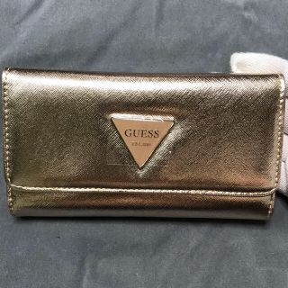 ゲス(GUESS)のGUESS 長財布 ローズゴールド 新品(財布)