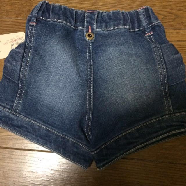 F.O.KIDS(エフオーキッズ)の新品未使用 リボンポッケショーパン キッズ/ベビー/マタニティのキッズ服女の子用(90cm~)(その他)の商品写真