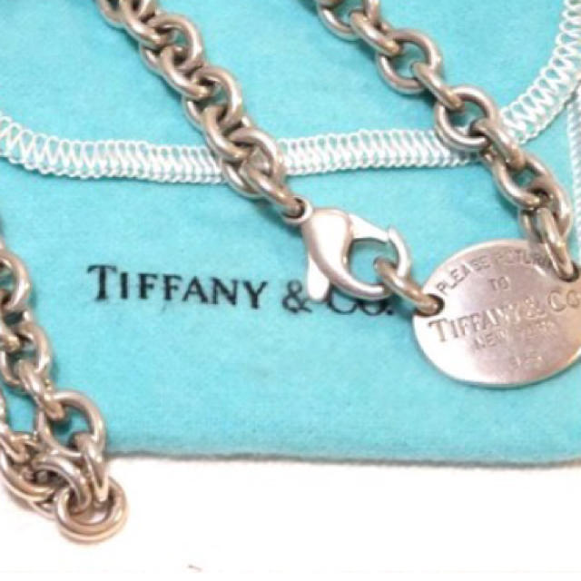 Tiffany & Co.(ティファニー)のティファニー チェーン 鎖 リターントゥタグ 人気 メンズのアクセサリー(ネックレス)の商品写真