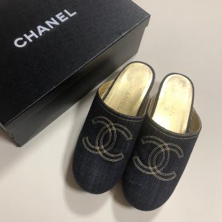 シャネル(CHANEL)のしずか様専用 CHANEL スリッポン & ピンクヒール(スリッポン/モカシン)