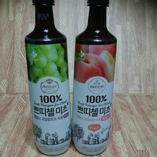 コストコ(コストコ)の美酢　ミチョ　900mL 
もも＆マスカット　2本セット(ダイエット食品)