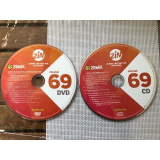 ズンバ(Zumba)の【セット】ZUMBA ZIN Vol. 69 DVD & CD (スポーツ/フィットネス)