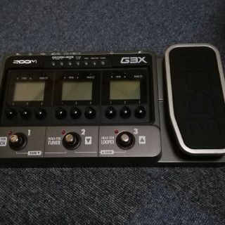 ズーム(Zoom)のZOOM  G3X　ズーム　マルチエフェクター　動作OK　軽くジャンク扱い(エフェクター)