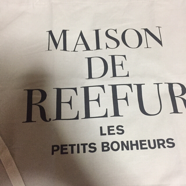 Maison de Reefur(メゾンドリーファー)のメゾンドリーファー新作ショッパーグレーM レディースのバッグ(ショップ袋)の商品写真