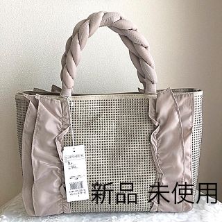 トゥービーシック(TO BE CHIC)のTO BE CHIC 新品 トートバッグ ベージュ(ハンドバッグ)