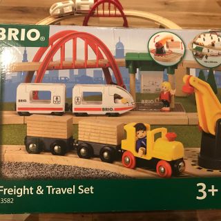 ブリオ(BRIO)のBRIO freight&travel set(電車のおもちゃ/車)