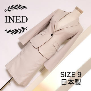 イネド(INED)のINED ウール素材 スーツ 上下2点セット(スーツ)