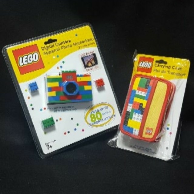 Lego(レゴ)の【新品未使用】 レゴ
トイカメラ
ケース 
セット スマホ/家電/カメラのカメラ(コンパクトデジタルカメラ)の商品写真