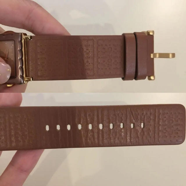 Q-pot.(キューポット)のキューポット メルティービスケット 腕時計 レディースのファッション小物(腕時計)の商品写真