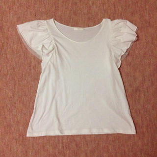 ヴィス(ViS)のフリルTシャツ(Tシャツ(半袖/袖なし))