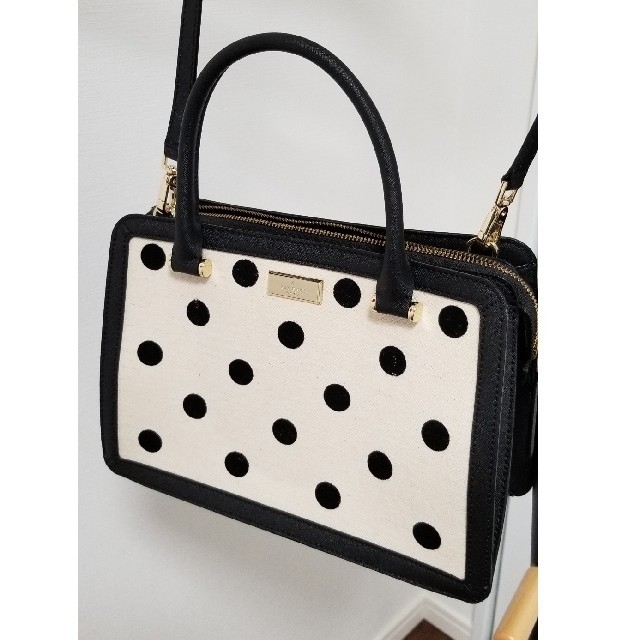 kate spade ドットショルダーバッグ