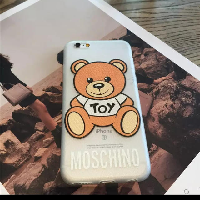 MOSCHINO - モスキーノ柄iPhoneケース★の通販 by puppy♡セレクトショップ's shop｜モスキーノならラクマ