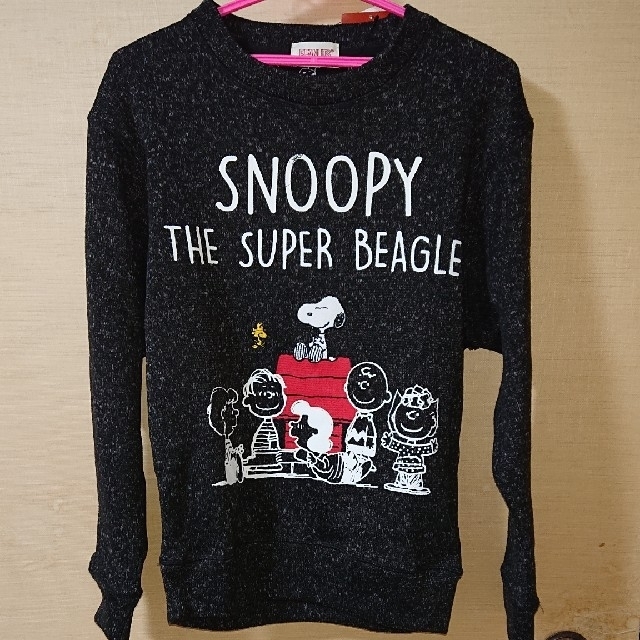 SNOOPY(スヌーピー)のスヌーピーのニットソー メンズのトップス(Tシャツ/カットソー(七分/長袖))の商品写真