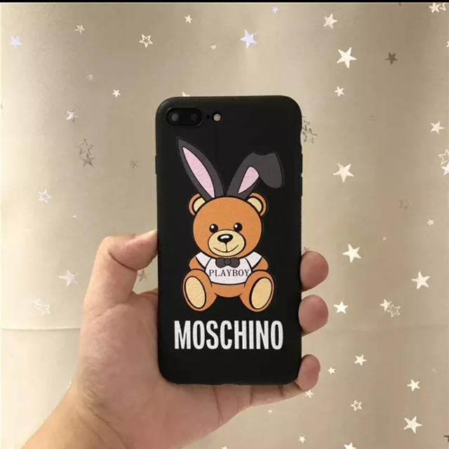 MOSCHINO - モスキーノ柄iPhoneケース★の通販 by puppy♡セレクトショップ's shop｜モスキーノならラクマ