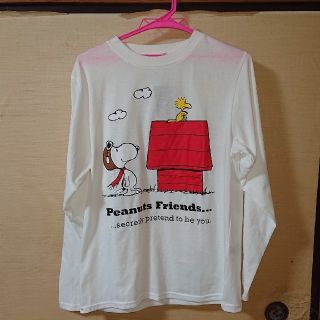 スヌーピー(SNOOPY)のスヌーピーのカットソー メンズ L(Tシャツ/カットソー(七分/長袖))