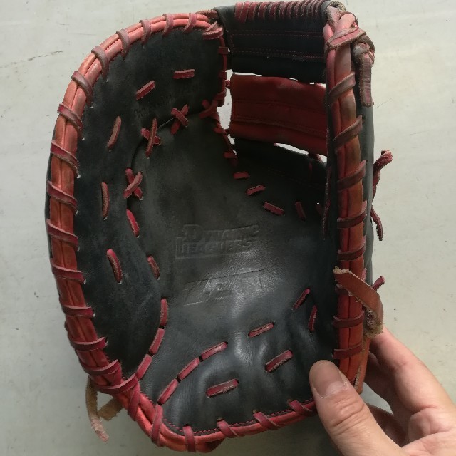 ZETT(ゼット)のファーストミット　左利き用 スポーツ/アウトドアの野球(グローブ)の商品写真