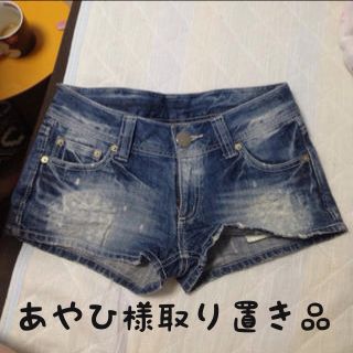 デュラス(DURAS)のDURAS デニムショートパンツ(ショートパンツ)