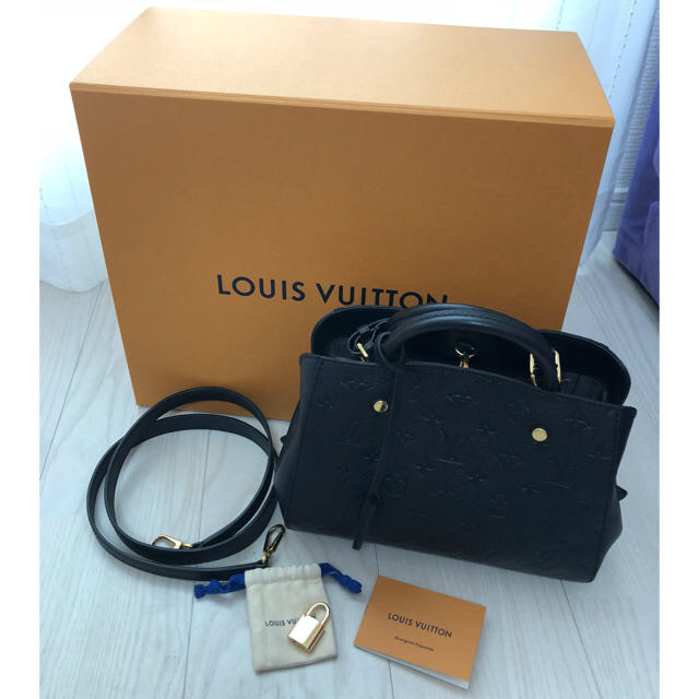 LOUIS VUITTON(ルイヴィトン)のお値下げ中 ルイヴィトン モンテーニュbb 美品 レディースのバッグ(ハンドバッグ)の商品写真