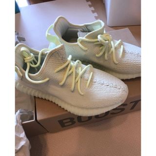 アディダス(adidas)のYEEZY BOOST 350 v2  BUTTER us7  25cm (スニーカー)