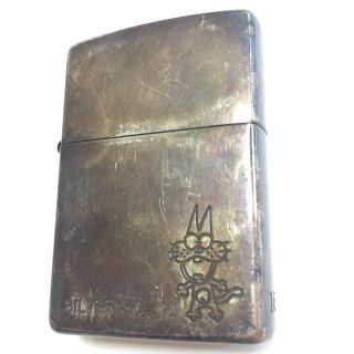 ジッポー(ZIPPO)のzippo 《中古》ニャロメSILVER 値下げ①(タバコグッズ)