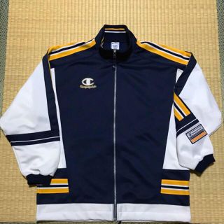 90's champion チャンピオン　ラインテープ　トラックジャケット　希少