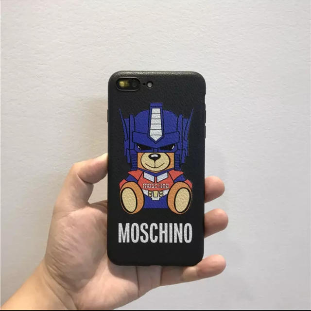 MOSCHINO - モスキーノ柄iPhoneケースの通販 by puppy♡セレクトショップ's shop｜モスキーノならラクマ