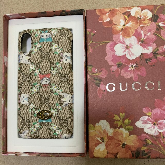 Gucci - GUCCI　iPhoneX携帯ケースの通販 by RaRa Cloche's shop｜グッチならラクマ