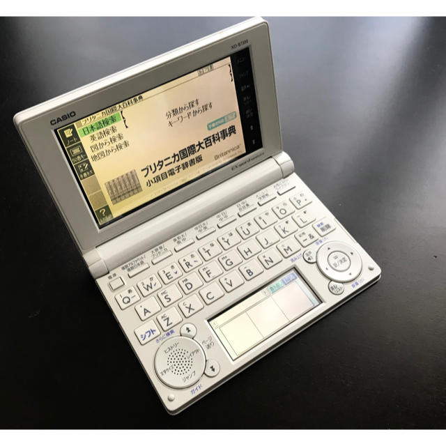 人気の新作 カシオ 電子辞書 XD-B7300