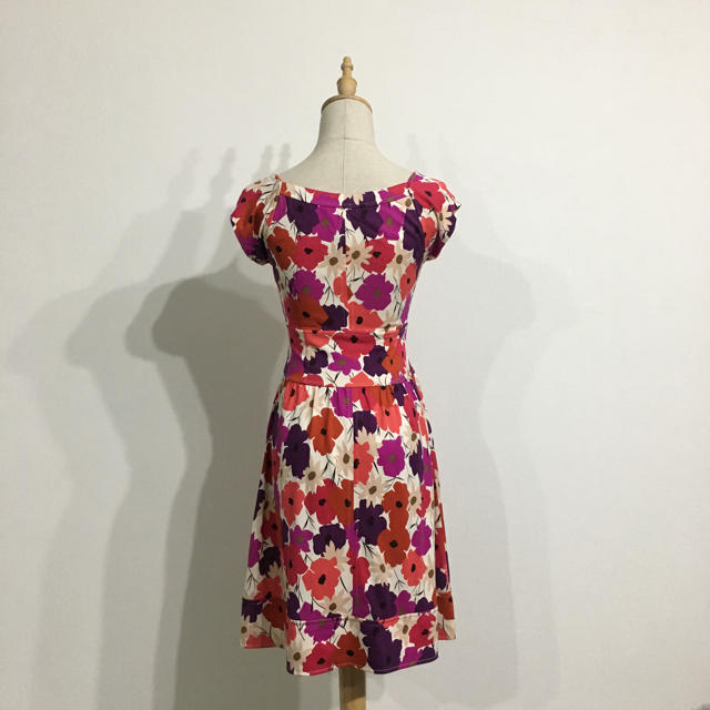 【DIANE von FURSTENBURG】花柄ワンピース